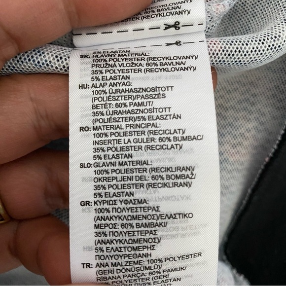 Adidas Sweatshirt‎ Primegreen Sleek Spacer Mesh Top Womens Size Small Pullover - Picture 9 of 12